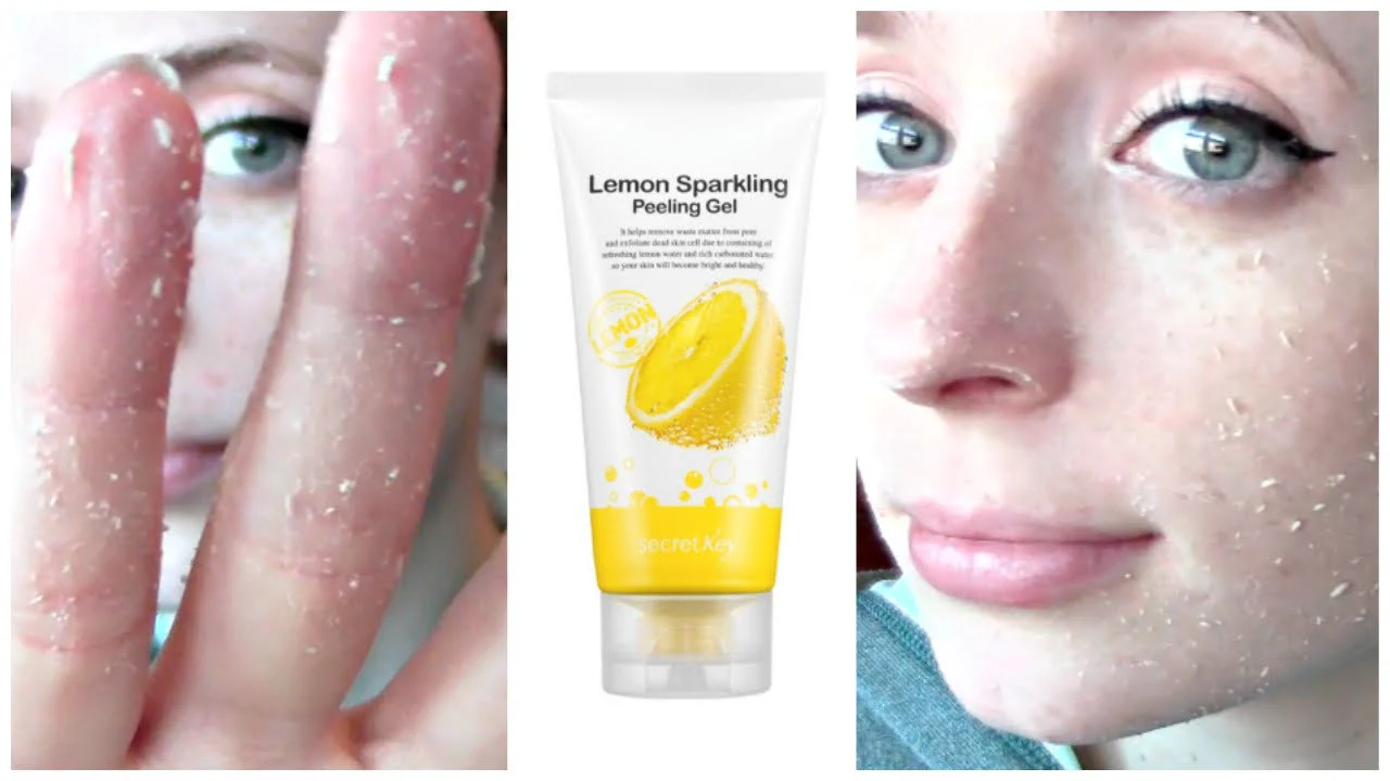 [SecretKey] Lemon Sparkling Peeling Gel 120ml - Image 3