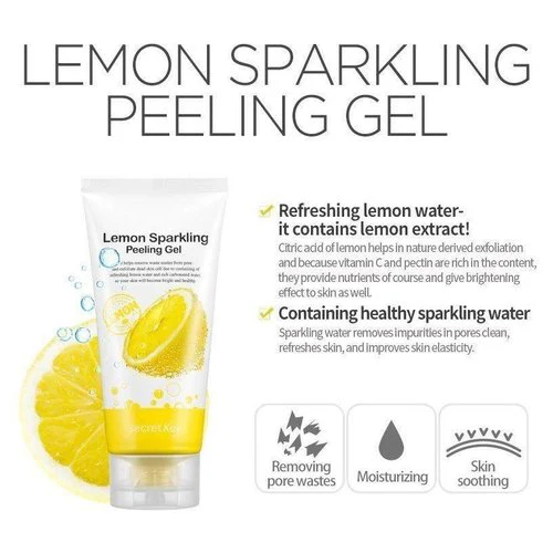 [SecretKey] Lemon Sparkling Peeling Gel 120ml - Image 4