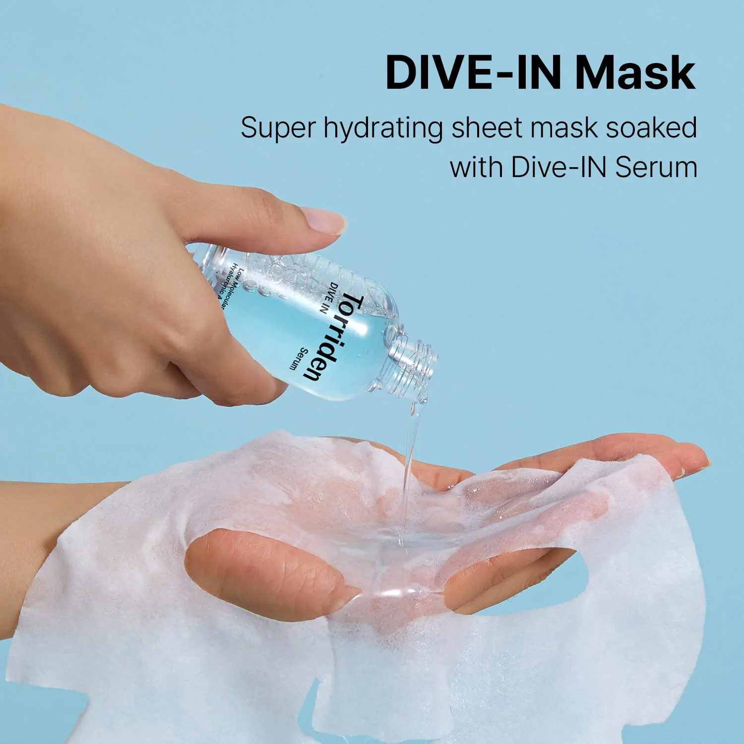 [Torriden] Dive-In Low Molecular Hyaluronic Acid Mask Pack [27ml*10ea] - Image 3